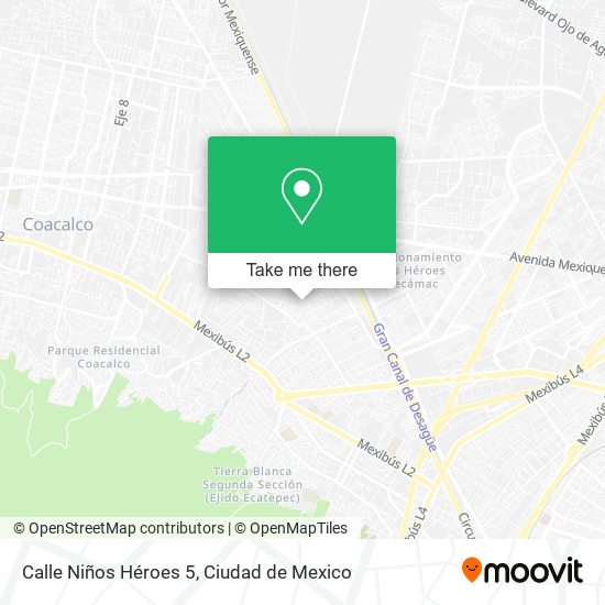 Calle Niños Héroes 5 map
