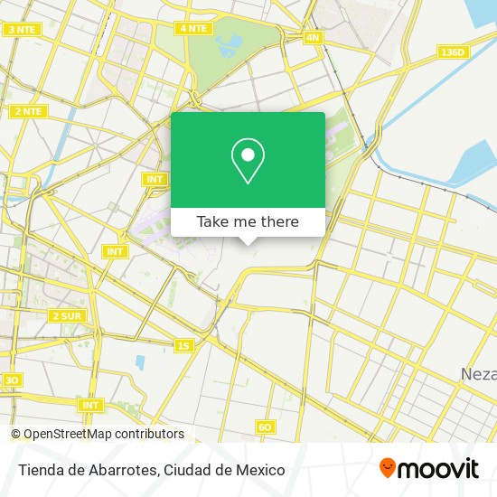 Mapa de Tienda de Abarrotes