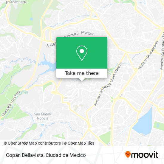 Copán Bellavista map