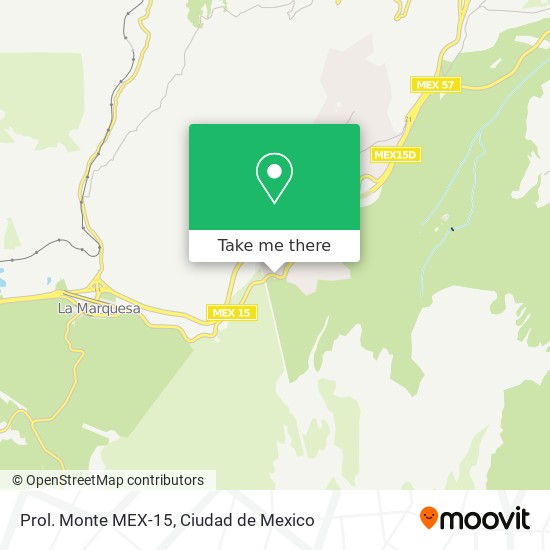 Prol. Monte MEX-15 map