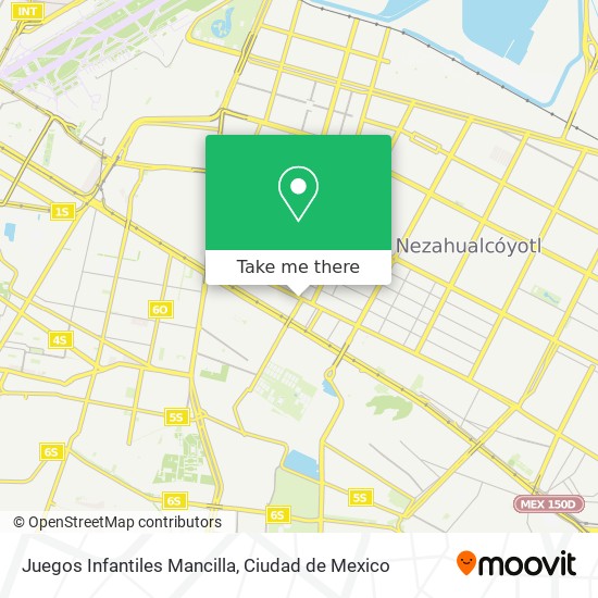 Mapa de Juegos Infantiles Mancilla