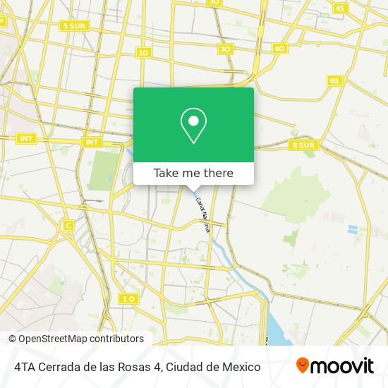 4TA Cerrada de las Rosas 4 map