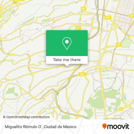 Miguelito Rómulo O' map