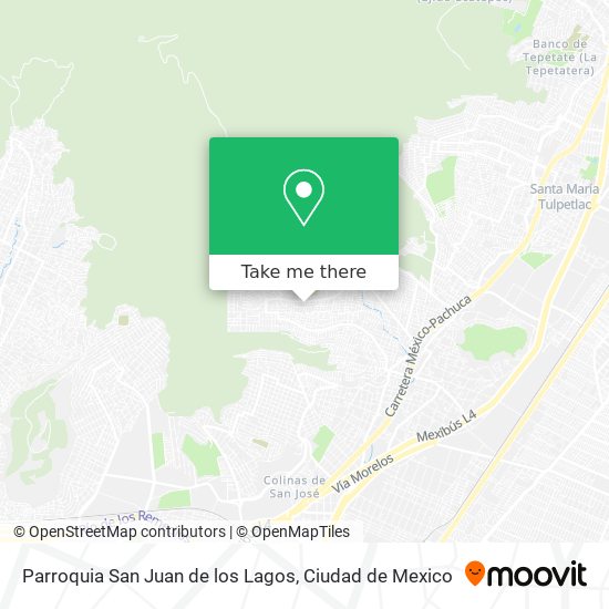 Parroquia San Juan de los Lagos map