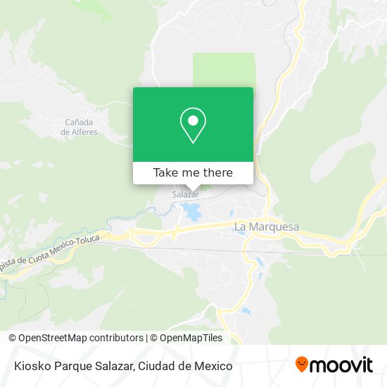 Kiosko Parque Salazar map