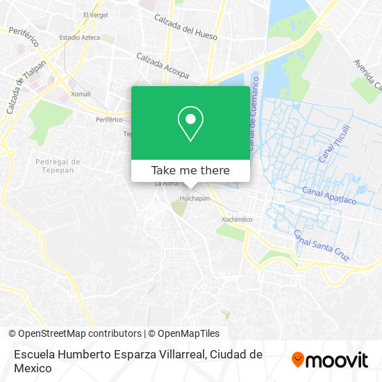 Mapa de Escuela Humberto Esparza Villarreal