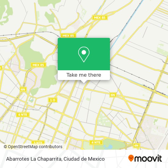 Abarrotes La Chaparrita map