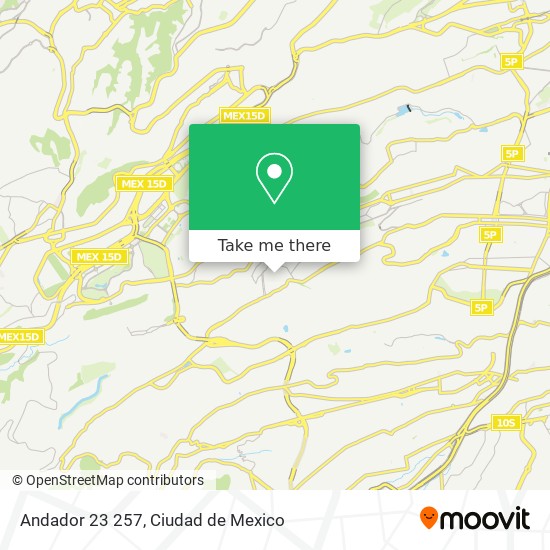 Andador 23 257 map