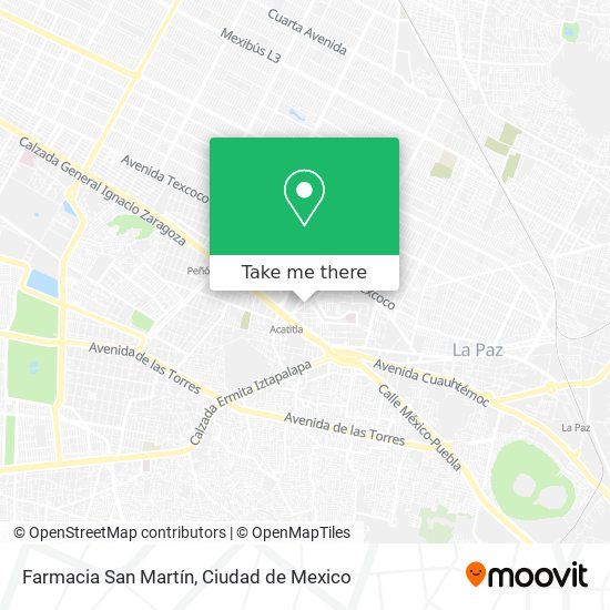 Farmacia San Martín map