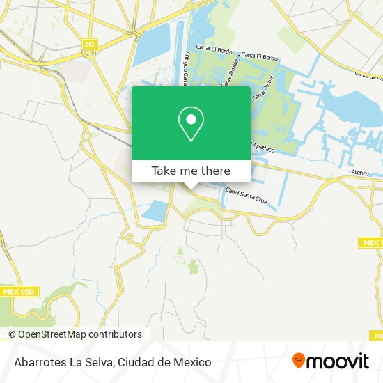 Abarrotes La Selva map