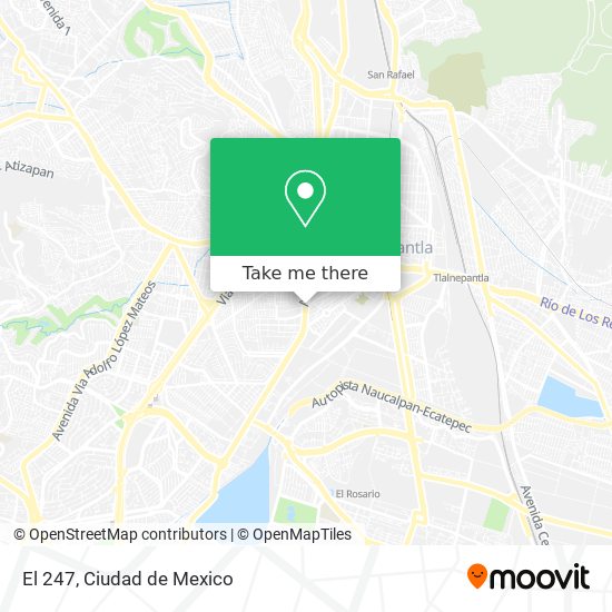 Mapa de El 247