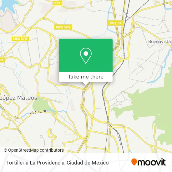Tortilleria La Providencia map