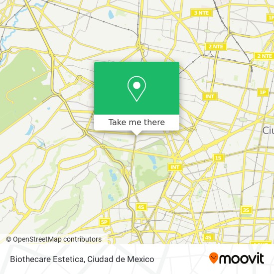 Biothecare Estetica map