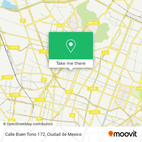 Calle Buen Tono 172 map