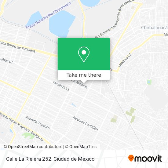 Calle La Rielera 252 map