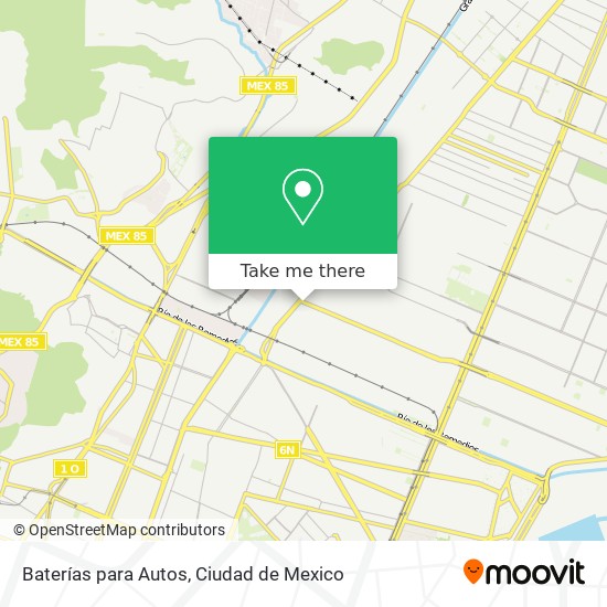 Mapa de Baterías para Autos