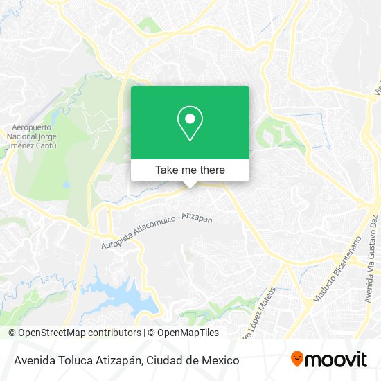 Mapa de Avenida Toluca Atizapán