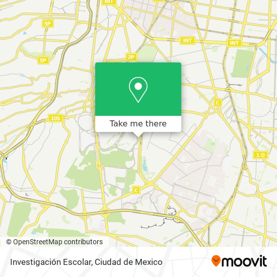 Investigación Escolar map