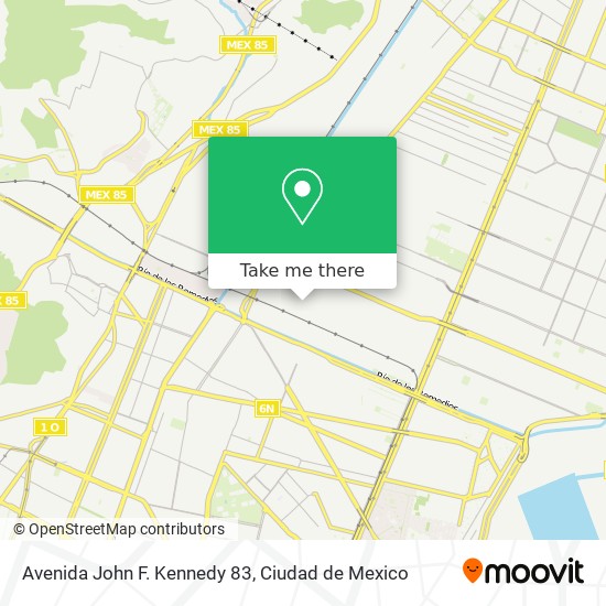 Avenida John F. Kennedy 83 map