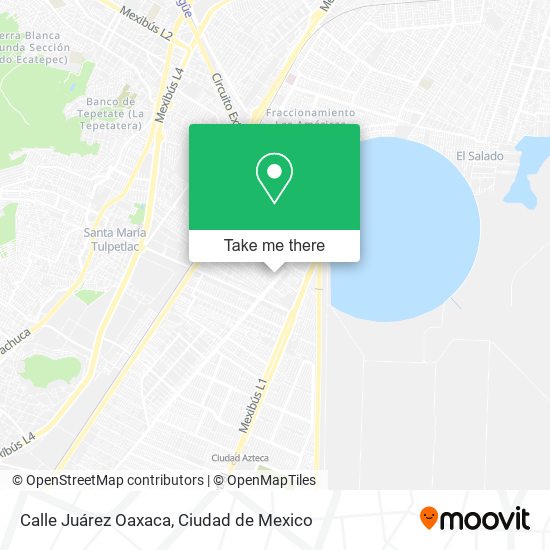 Calle Juárez Oaxaca map
