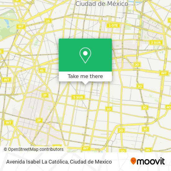 Avenida Isabel La Católica map