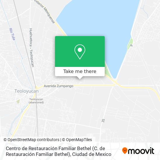 Centro de Restauración Familiar Bethel map