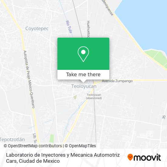 Laboratorio de Inyectores y Mecanica Automotriz Cars map