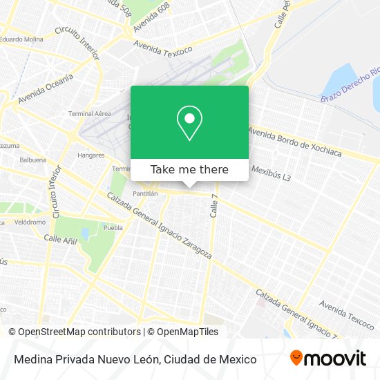 Medina Privada Nuevo León map