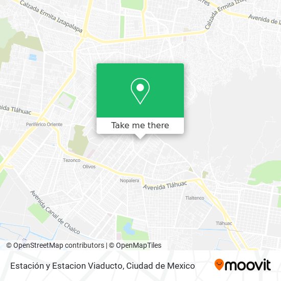 Mapa de Estación y Estacion Viaducto