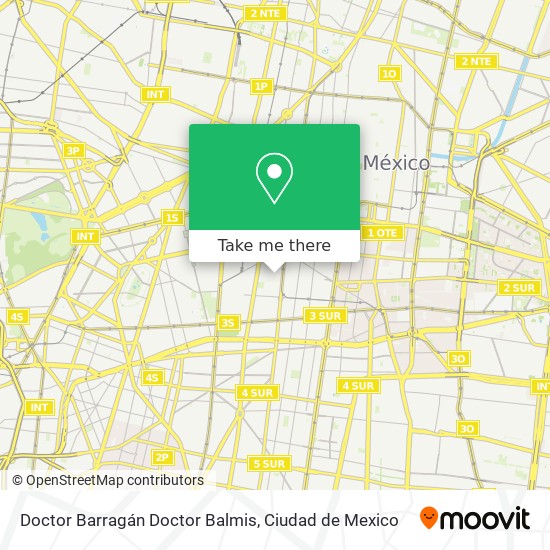 Doctor Barragán Doctor Balmis map