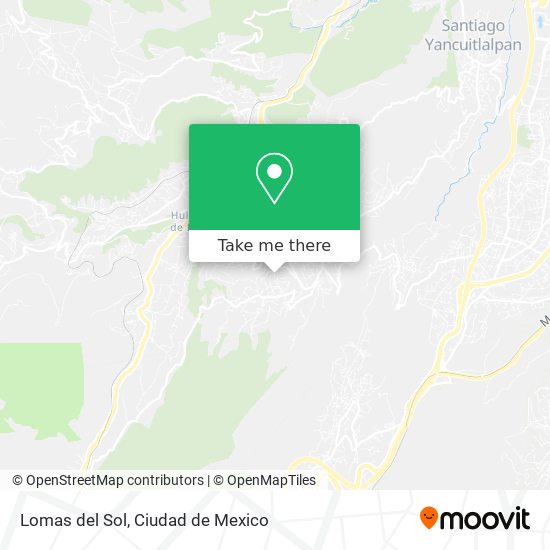 Lomas del Sol map