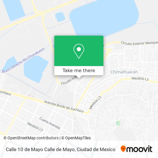 Calle 10 de Mayo Calle de Mayo map