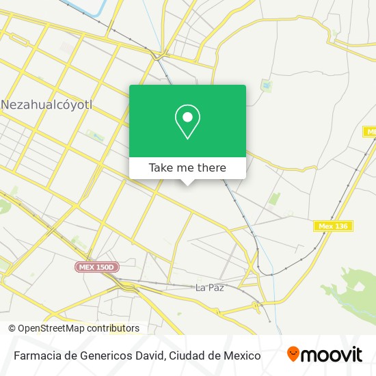 Farmacia de Genericos David map