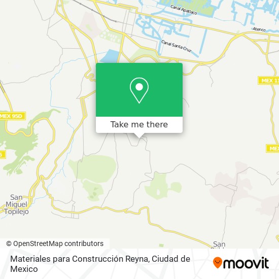 Mapa de Materiales para Construcción Reyna