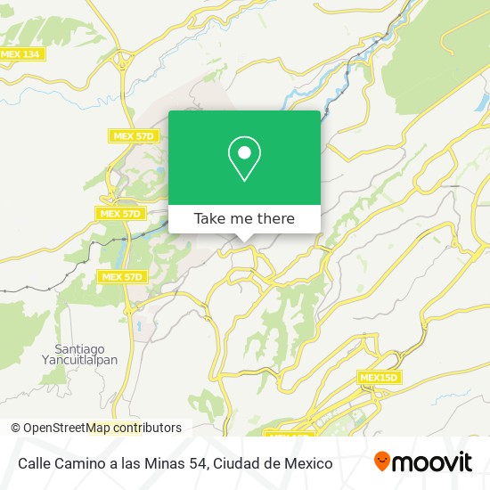Calle Camino a las Minas 54 map