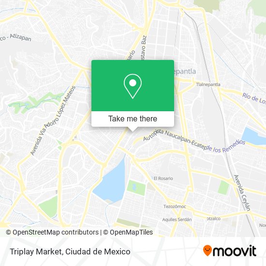 Triplay Market map