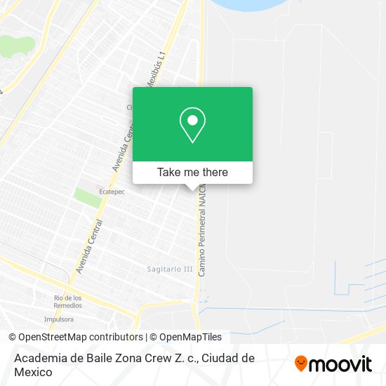 Academia de Baile Zona Crew Z. c. map