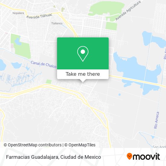 Farmacias Guadalajara map