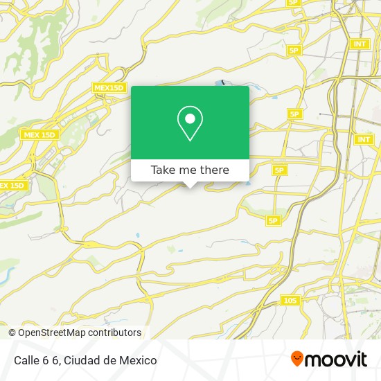 Calle 6 6 map