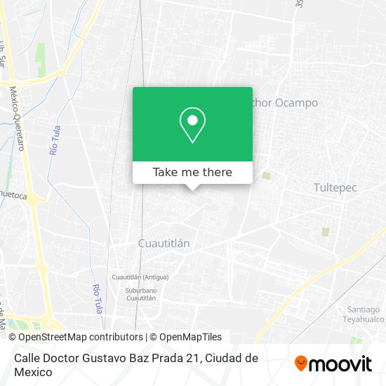 Mapa de Calle Doctor Gustavo Baz Prada 21