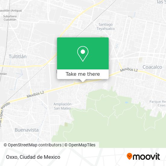 Mapa de Oxxo