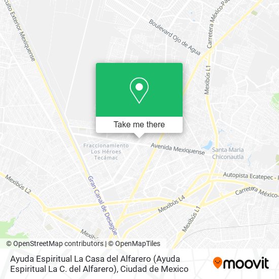 Ayuda Espiritual La Casa del Alfarero map