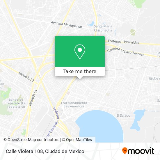 Calle Violeta 108 map
