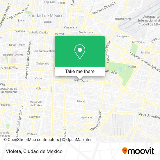 Violeta map