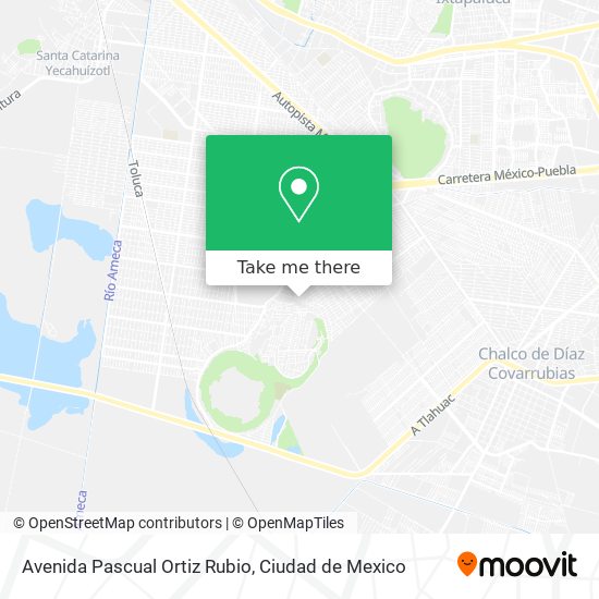 Avenida Pascual Ortiz Rubio map