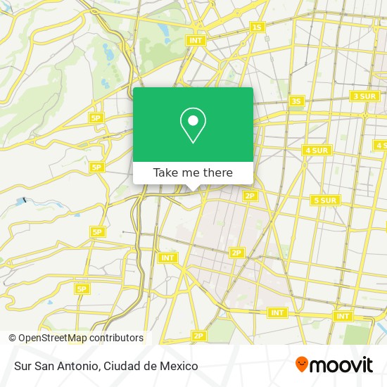 Sur San Antonio map