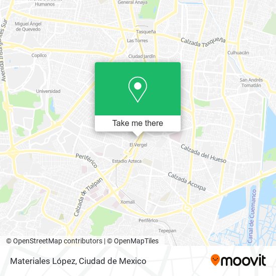 Materiales López map