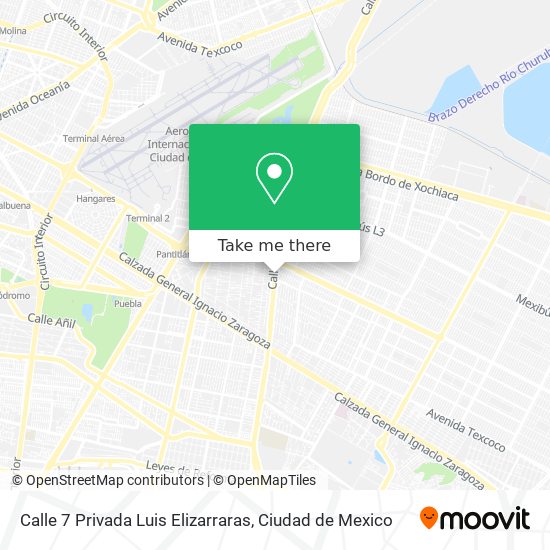 Calle 7 Privada Luis Elizarraras map