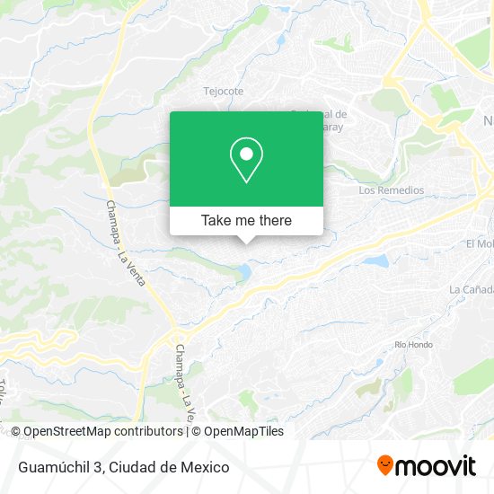Mapa de Guamúchil 3, México 86 (La Chacona)