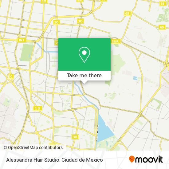 Alessandra Hair Studio map